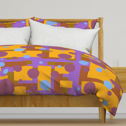 Atomic Dots Duvet Cover