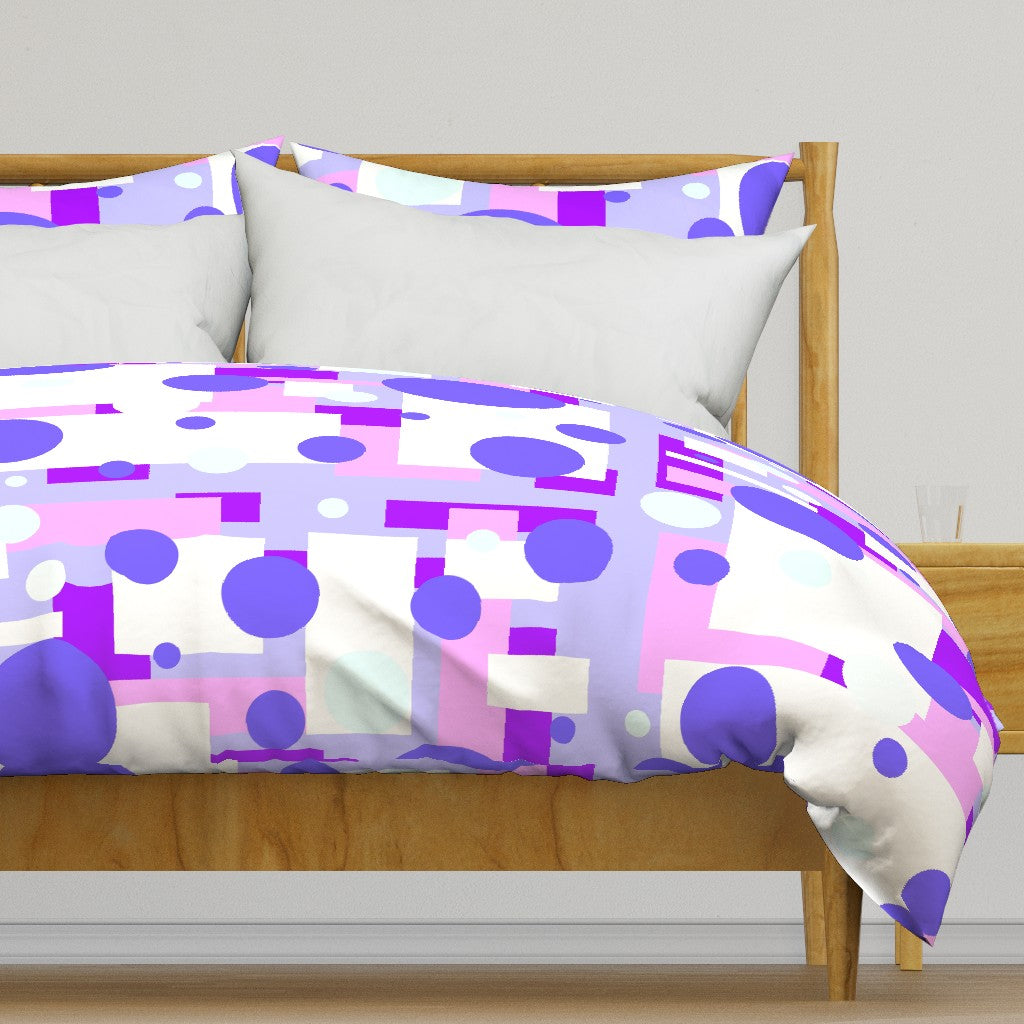 Atomic Dots Duvet Cover