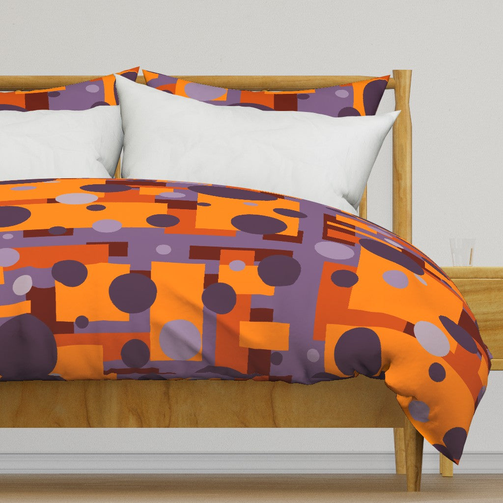 Atomic Dots Duvet Cover