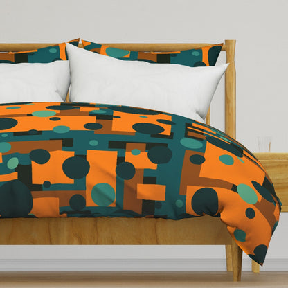 Atomic Dots Duvet Cover