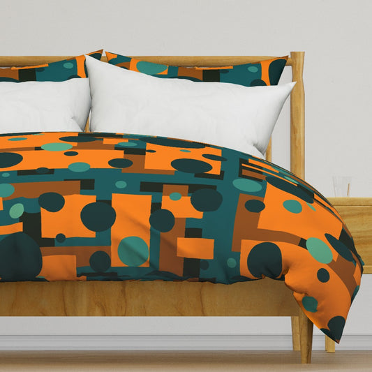 Atomic Dots Duvet Cover