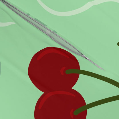 Cherry Mint Cute Duvet Cover